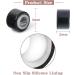 Vlasy 400 Pcs Silicone Micro Rings for I Tip Hair Extensions 4mm Micro Nano Beads Micro Links Hair Beads (Black) Micro-4mm-400Pcs Black - Buy Online on SooperMarket.com