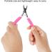 Stainless Steel Nail Cutter for Strong Nails and Cuticles - Black Manicure Tool - Buy Online on SooperMarket.com