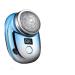 Mini Electric Shaver Compact Portable car Intelligent Digital Display USB Charging Men pogonotomy Gradient Blue
