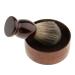 F Fityle Wooden Men's Shaving Brush & Bowl | Premium Barber Beard Care Essentials - International Shipping - Buy Online on SooperMarket.com