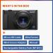 Sony ZV-1 Digital Camera for Content Creators, Vlogging and YouTube with Flip Screen, Built-in Microphone, 4K HDR Video, Touchscreen Display, Live Video Streaming, Webcam Camera only Black - Buy Online on SooperMarket.com
