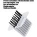Wax Guard Filters 8Pcs Plastic Hear Clear Filters with Transparent Container Cerumen Stop Cleaning Tool Kit Protective Hearing Assistance Accessories (Black) - Buy Online on SooperMarket.com