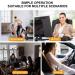 Shoulder Support Posture Corrector for Men and Women Back Support Adjustable Lightweight Posture Corrector Helps Relieve Back Strain Slouching and Text Neck Moisture Wicking Fibers - Buy Online on SooperMarket.com