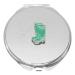 Green Wellies Compact Mirror Handbag Gift With Free Engraving 162