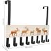 OFFSCH 1pc Solid Wood Door Hook Towel Hooks Coat Rack Stand Holiday Door Hooks Door Hanger Clothing Jacket - Buy Online on SooperMarket.com