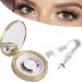 Magnetic False Eyelashes Reusable Magnetic Lashes Kit-Magnetic Lashes With Applicator Soft Magnets False Eyelashes Easy To Wear No Glue & No Makeup Remover Natural Look 3D Effect (EB01)