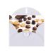 Cookies Food Chocolate Chip Biscuits Pearl Paper Greeting Card - Double-Sided Pearl Effect with Suitable for Various Occasions Cookies Food Chocolate Chip Biscuits One Size