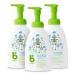 Babyganics Foaming Dish & Bottle Soap, Pump Bottle, Fragrance Free, 16oz, 3 Pack, Packaging May Vary Fragrance Free 16 Fl Oz (Pack of 3)