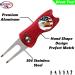 Kaveno Golf Divot Tool - Foldable Stainless Steel Switchblade with USA Ball Marker - Red Eagle Design - Buy Online on SooperMarket.com