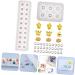 STOBOK 3 Pcs Pendant Silicone Mold Silicone Molds Sphere Beads Creative Crystal Epoxy Mold Epoxy Resin Flat As Shown 23X6.2CM - Buy Online on SooperMarket.com