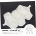 Healeved 10pcs Washable Menstrual Cloth Panties - Ultra Thin Menstrual Panty Liners for Women - White Cotton Napkin Bamboo Fabric Tape - Buy Online on SooperMarket.com