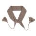 JSGHGDF Pastoral Headband for Women Crochet Hook Solid Color Headbands Slip for Head Hoop Girl Makeup Hair Accessories Blakikin brown