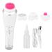 Facial Cleansing Brush Electric Facial Cleansing Brush Waterproof Electric Spin Facial Brush Waterproof Skin Massager with 4 Brush Heads for Body