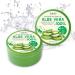 esfolio 2 Pack Esfolio Soothing Moisture 100 Aloe Vera Gel (300 ml 10.4 fl.oz.) -Enriched Pure Aloe Vera Gel Korean Cosmetics Best K-Beauty Product (NPS-EAVSG100x2)