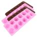 Alipis 4pcs Pumpkin Maple Leaf Silicone Mold Chocolate Silicone Molds Supple Candy Mold Pumpkin Mold Silicone Baking Molds Candy Mould DIY Baking Mould Baking Supplies Autumn Silica Gel