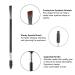 BLEGGEIT Pro Eyebrow Brush and Comb Set Steel Brow Brush, Metal Eyelash Brush, Spoolie Brush, and Angled Brow Brush for Precision Application and Defining Shape (1 PC) - Buy Online on SooperMarket.com