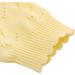 Famuka Baby Cardigan Jacket 12 Months Yellow | Soft Knitted Sweater for Boys & Girls - Buy Online on SooperMarket.com