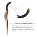 Stainless Steel Cluster Lash Tweezers Set - Rose Gold 2pcs DIY Eyelash Applicator Tool for Easy Application and Removal of False Lashes - Buy Online on SooperMarket.com