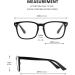 Buy GQUEEN Horn-Rimmed Glasses - UV400 Fake Nerd Glasses for Men & Women | Shiny Black No Prescription Needed - International Shipping - Buy Online on SooperMarket.com