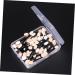 MUSISALY 50 Pcs Makeup Tools Eyeshadow Makeup Brushes Makeup Application Double Head Eyeshadow Brushes Black Size 1 Black - Buy Online on SooperMarket.com