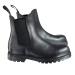 HORZE Kids Safety Work Paddock Boots Black EU 39