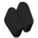 30 Pairs (60Feets) Spray Tanning Feet Pads Black Disposable Sunless Airbrush Tanning Tent Foot Protection