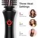 YEEGOR Ionic Curling Iron Brush 1 Inch - Ceramic Tourmaline, Anti-Scald, Instant Heat Up - for Short/Shoulder-Length Hair - Dual Voltage Travel Curling Brush - Buy Online on SooperMarket.com