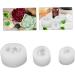 3pcs Silicone Mold Candle Molds Soap Mold Simulation Succulent Plants Molds Aromatherapy Candle Mold Handmade Soap Making Mold Scented Candle Mold Silica Gel Epoxy Abrasives Transparent 4.9X4.5X2.9CM - Buy Online on SooperMarket.com