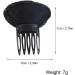 YOUDING Invisible Flufffy Hair Pad | Sponge Bump Volume Hair Clip | Root Rise Hair Clip | Puff Clip Hair Head | Sponge Clip Front Hair Volume Clip Lift Bun Hair Clips Invisible False Hair Pad Black - Buy Online on SooperMarket.com