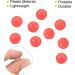 PATIKIL 200pcs 3mm Glowing Fishing Beads - Red Plastic Fishing Lure for Night Fishing | International Shipping - Buy Online on SooperMarket.com