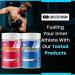 Limitless Pharma Pure Creatine Gummies | 5g Creatine Monohydrate | Increases Muscle Strength Endurance & Performance | Low Sugar GMO Free Vegan | 60 Servings 180 Gummies (Blue Raspberry) - Buy Online on SooperMarket.com