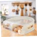 OSALADI Egg Carton Convenient Egg Organizer Refrigerator Egg Case Household Egg Tray Fridge Accessory Serving Tray As Shown 31X30X9.5cm - Buy Online on SooperMarket.com