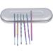 Colorful Ear Cleaning Kit - Gentle Ear Wax Remover with Comfortable Handle for Home & Travel - Buy Online on SooperMarket.com