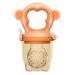 Abbto fruit bite rings for babies |Ergonomic fruit feed pacifier with an elastic safety closure - soft toothing toys for babies toddlers infants and children