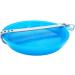 Sun Company Zero Plates - 4-Pack Stackable Nesting Plates for Camping | Dishwasher-Safe Dinnerware for Backpacking & RV | Space-Saving Travel Mess Kit (Blue Ice) - Buy Online on SooperMarket.com