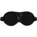 Black Soft Polyester Magnet Blindfold for Comfortable Home Use - Adjustable Size - Buy Online on SooperMarket.com