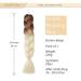 Gairyan Jumbo Braid Extensions - 24 Ombre Synthetic Hair for Crochet Twists - 100g Brown & Beige (1pcs) - Perfect for Infllammatory Styles - Buy Online on SooperMarket.com