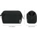 Narwey Large Makeup Bag - Black Travel Toiletry Cosmetic Organizer for Women - Buy Online on SooperMarket.com