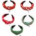 JSGHGDF Fashion Christmas s Wide Top Hair for Women Green - Buy Online on SooperMarket.com