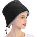 KUIKUI Electric Heating Hat for Hair Care - Adjustable Hot Oil Treatment Hat with Intelligent Temperature Control Prevents Scalding - Buy Online on SooperMarket.com