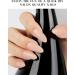 Ebanku 20pcs UV Gel Nail Film - Nude Pink Self-Adhesive Nail Stickers & Foil with Nail File for Women & Girls - Perfect for Nail Decoration - Buy Online on SooperMarket.com
