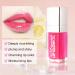 SBHEANGBA 5pcs Moisturizing Lip Oil No-Sticky Lip Gloss Tinted Lip Balm Lip Care Long Lasting Clear Liquid Lipsticks Plump Lip Glow Oil For Dry Lip's Moisturizing Hydrating And Nourishing - Buy Online on SooperMarket.com