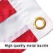 Yafeco U.S. 50 Star Sewn Boat Flag Set | Ensign Yacht Boat Ensign with Sewn Stripes | 12x18 inch - Buy Online on SooperMarket.com