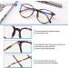 Firmoo Blue Light Blocking Glasses - Unisex Anti Glare Computer Gaming Eyewear - Black Non Prescription Eyeglasses | 0.0x Strength - Buy Online on SooperMarket.com