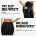 Fleece Lined Leggings with Pockets for Women - High Waisted Winter Yoga Pants - Black X-Large - Buy Online on SooperMarket.com