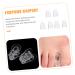 Silicone Gel Nail Tools Set: 3 Pairs Splitter Thumb Protector, Bunion Separators, Foot Valgus Protector - Women's Nail Care Kit - Buy Online on SooperMarket.com