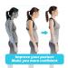 Posture Corrector for Women and Men Adjustable Upper Back Brace Breathable Back Support straightener Providing Pain Relief from Lumbar Neck Shoulder and Clavicle Back - Buy Online on SooperMarket.com