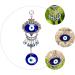 ABOOFAN 3pcs Blue Pendant Keychain Accessories Blue Eye Amulet Ornament Hanging Pendant Charm Devil Eye Rear - Buy Online on SooperMarket.com