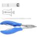 Nail Clippers Set Double Spring Toenail Clippers Ingrown Fingernail Toenail Tools Kit Nail Pedicure Clippers Toenail Corrector Professional Manicure Pedicure Tool(blue) - Buy Online on SooperMarket.com