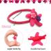 120pcs Mix Color Girls Elastic Hair Ties | Soft Rubber Bands for Kids | Hair Accessories for Girls, Teens, and Children - Buy Online on SooperMarket.com